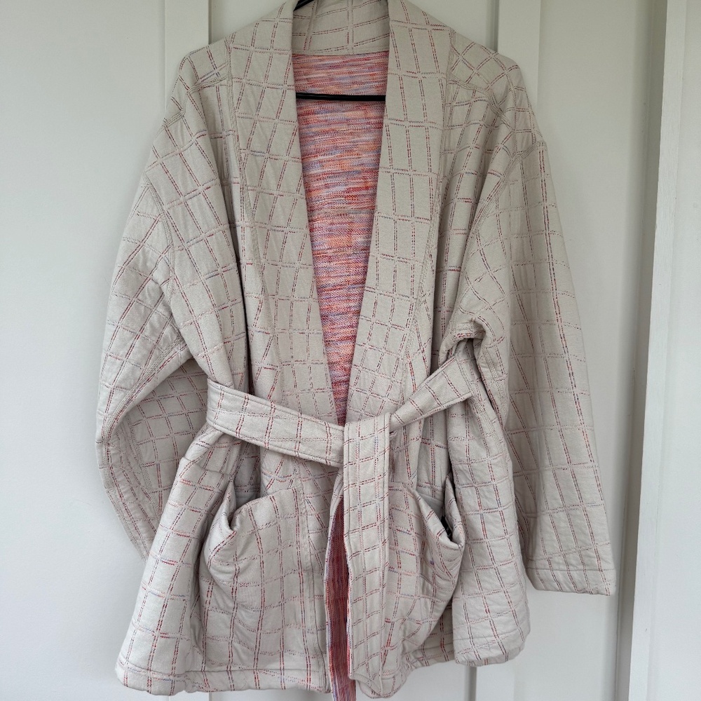 Plus Size Nike Yoga Therma-FIT Luxe Jacquard Robe - 1X